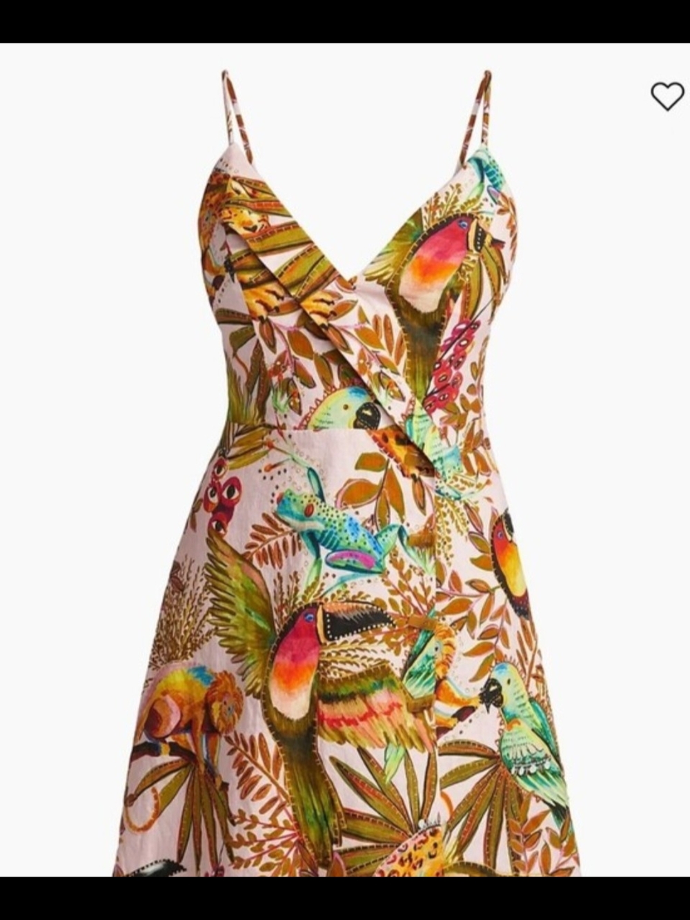 Farm Rio Into The Jungle Linen Blend Mini Dress - Picture 5 of 14
